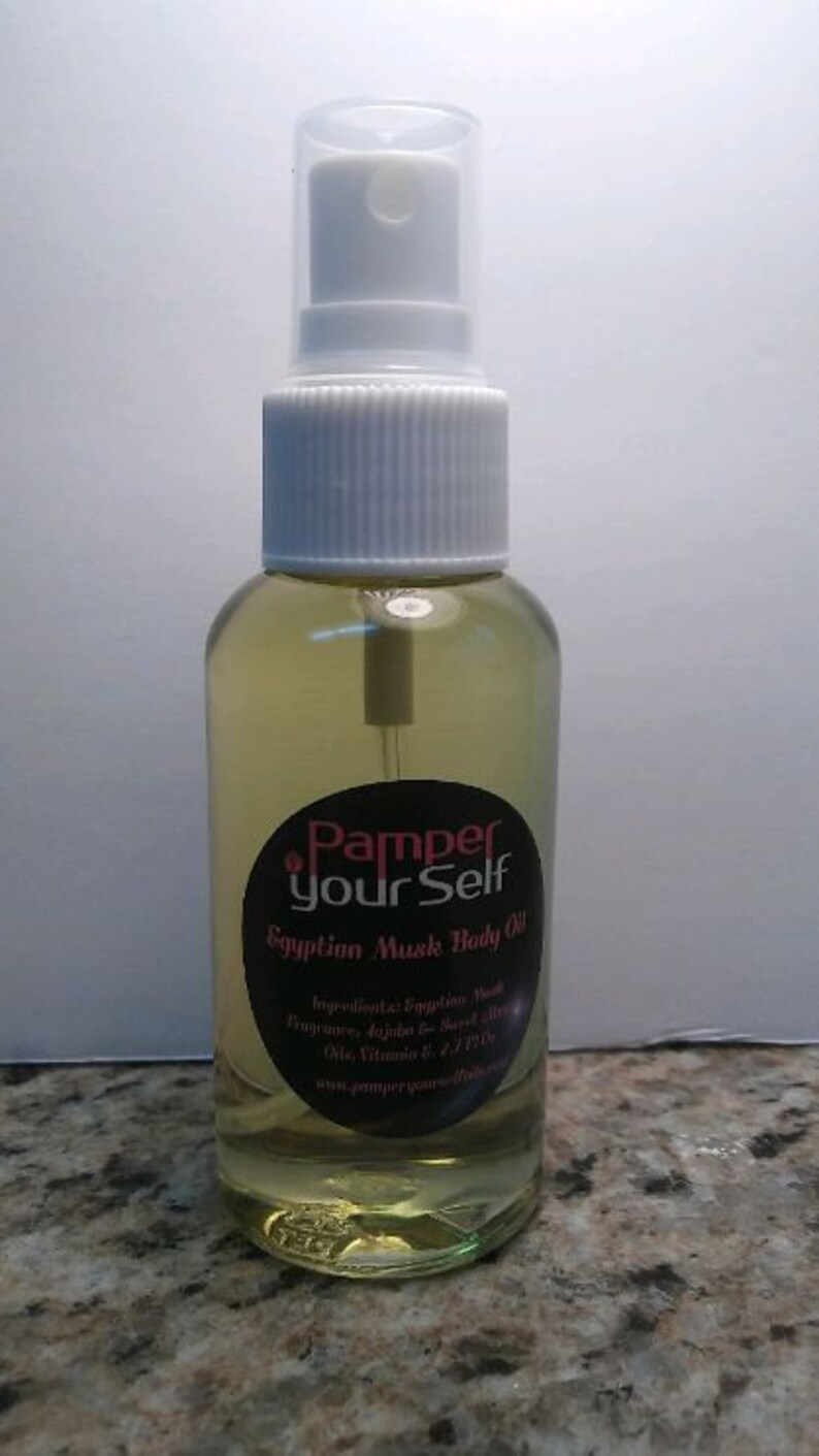Egyptian Musk Perfume Body Oil Spray 2.7 Fl Oz Etsy