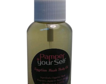 Egyptian Musk Perfume Body Oil Spray 2.7 Fl Oz Premium Oil No Alcohol