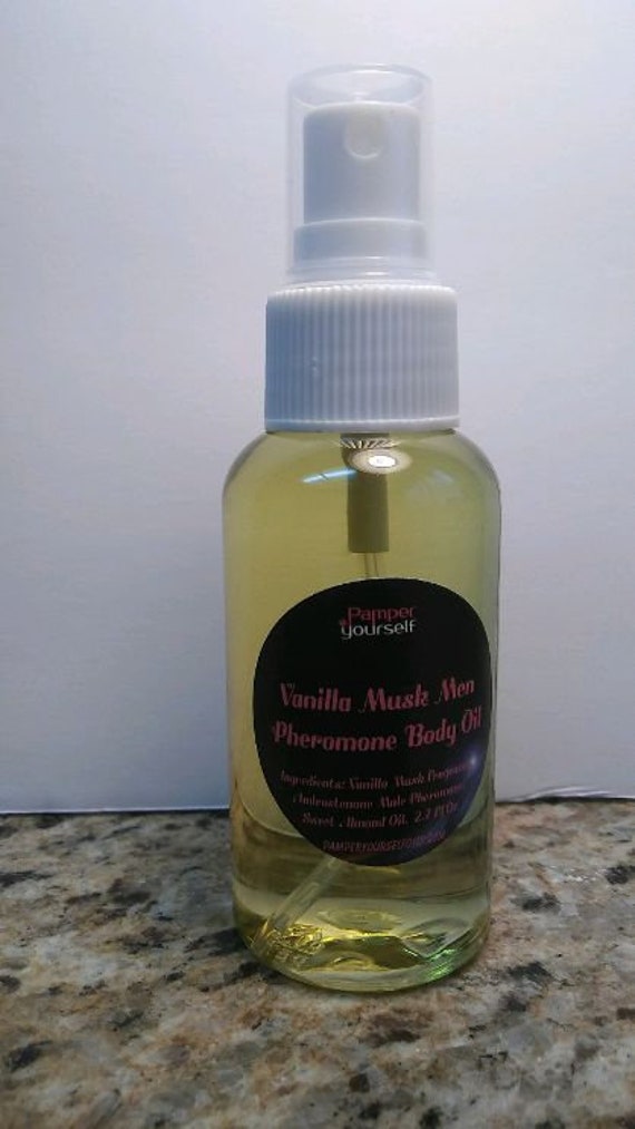 Vanilla Musk Men Pheromone Perfume Body Oil 2.7 Fl Oz 