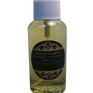Burberry body oil spray new arrivals