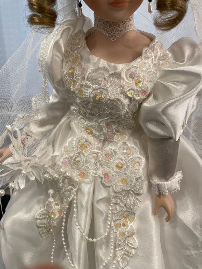 Geppeddo Collector Series Porcelain Bride Doll Etsy
