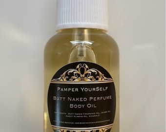 Butt Naked Sex Attractant Perfume Body Oil 2.7 Fl Oz