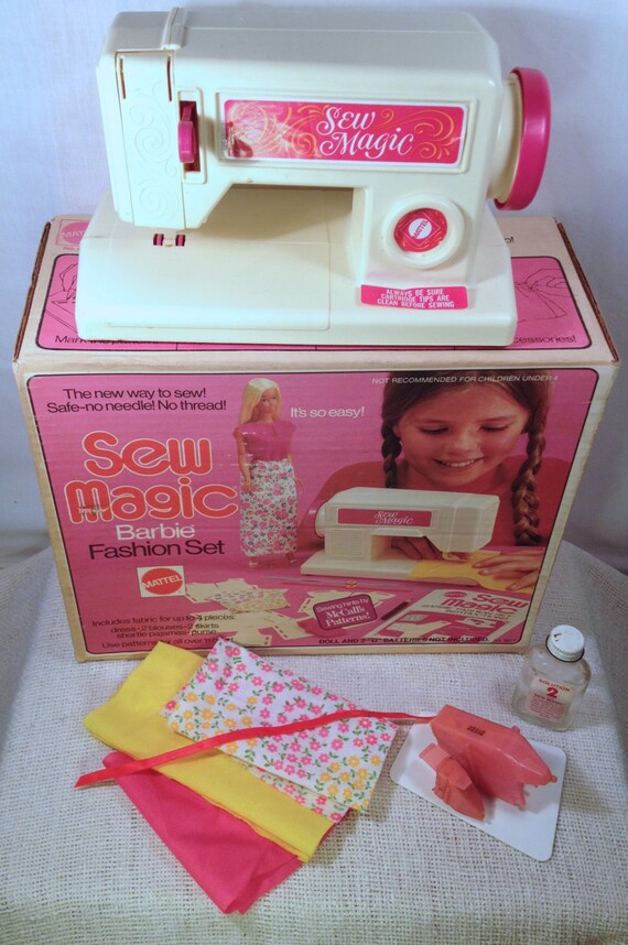 barbie sewing set