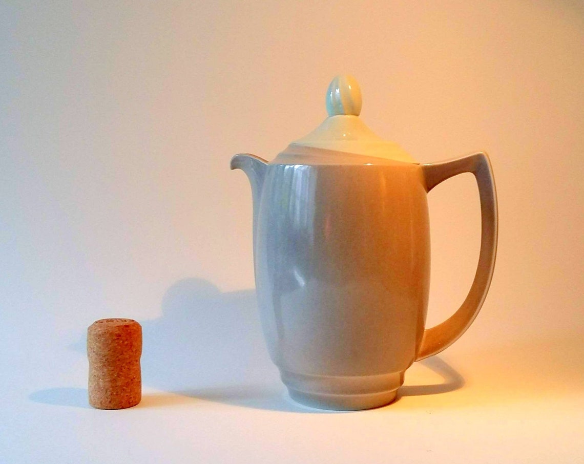 A 1950s BRANKSOME China GRACELINE Coffee Pot In Brown Green Etsy UK
