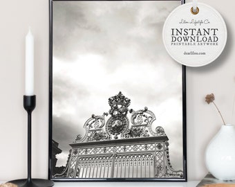 Grille D'honneur | Versailles Photo | Digital Art | Instant Download | Gallery Wall Art | French Art Prints | Europe Photography