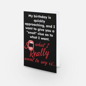 A Better Geschenk zum Geburtstag Grußkarte