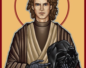 Anakin Skywalker 'The Redeemed' Art Print: Star Wars Icon