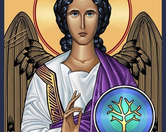 Archangel Lucifer Art Print: Satanic Temple Wall Art