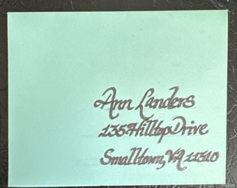 Handwritten Envelope Addressing -  Envelope Calligraphy - Custom Wedding Envelope