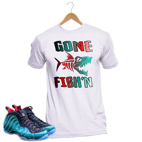 gone fishing foamposite shirt