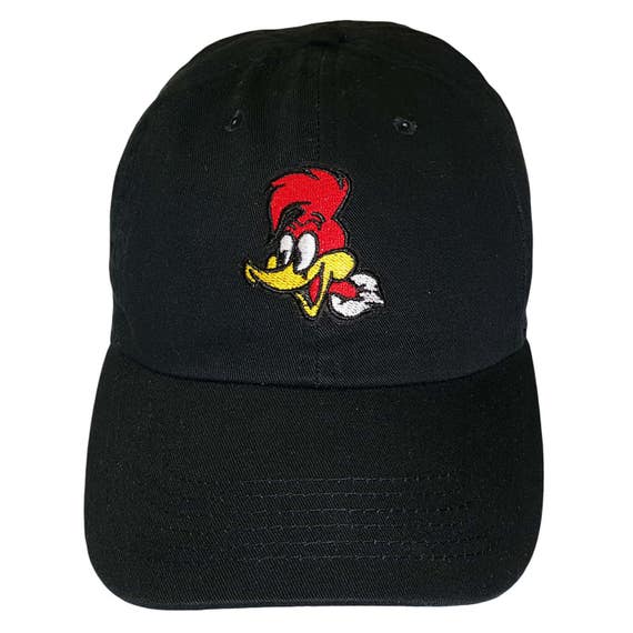 Woody WoodPecker Black Adjustable Strapback Hat | Etsy