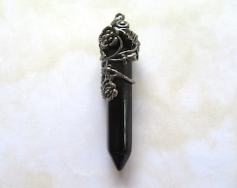Black Obsidian Pendulum