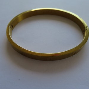 Louis Vuitton - Authenticated Fall in Love Bracelet - Gold Plated Gold for Women, Very Good Condition