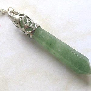 Green Aventurine Gemstone Pendulum