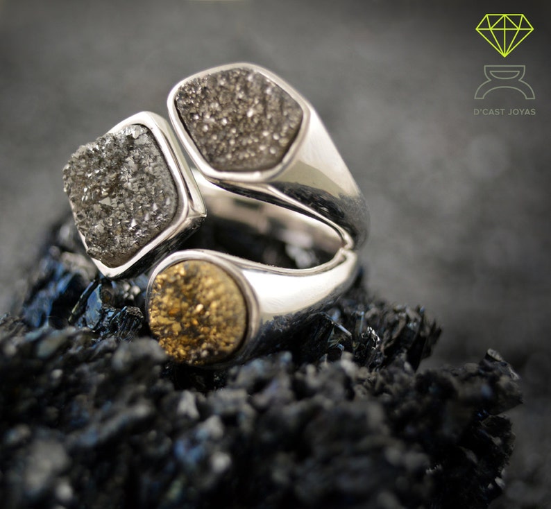 Urban style jewelr Gift for her Limited edition Solid sterling silver ring Mother/'s Day gift Contemporary jewelry Handmade silver ring