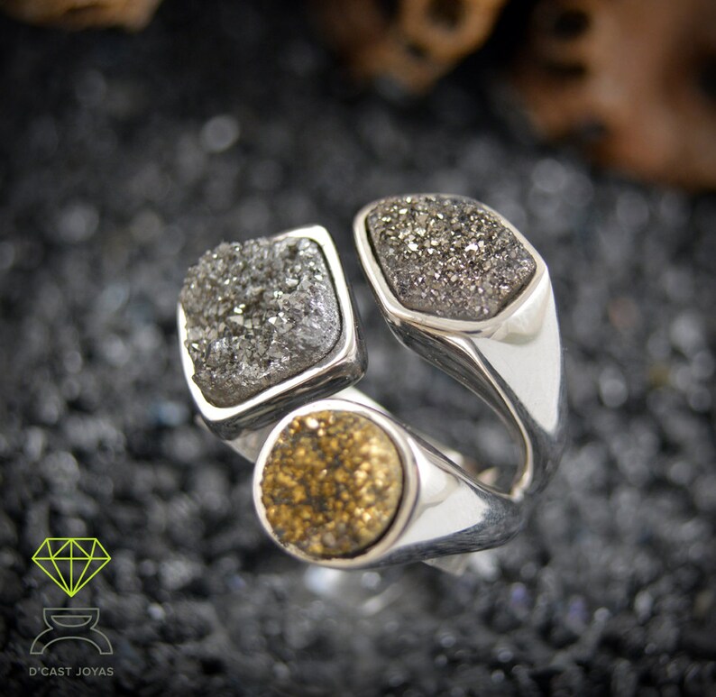Urban style jewelr Gift for her Limited edition Solid sterling silver ring Mother/'s Day gift Contemporary jewelry Handmade silver ring