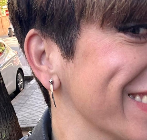 現行品】スタージュエリー10Kピアス CRESCENT DROP スターリング