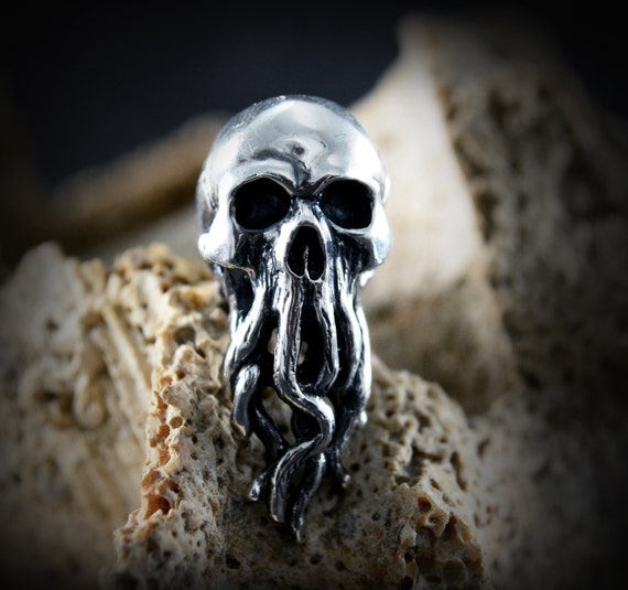 Skull beard best sale rings
