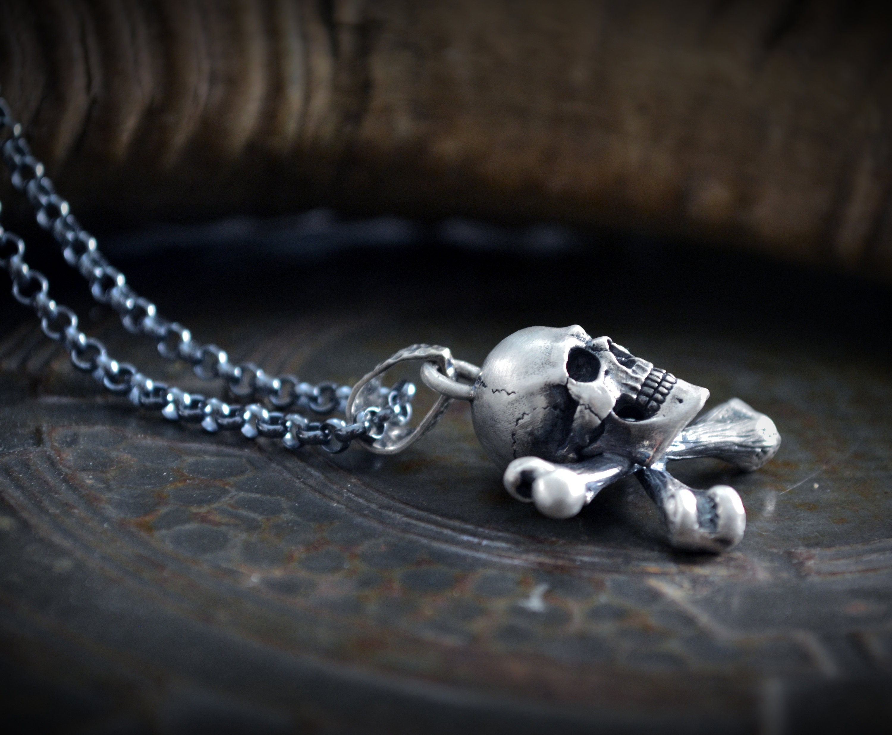 LOOT】Memorial Pirates Pendant 925/18K特注-Supreme Liner Crewneck 