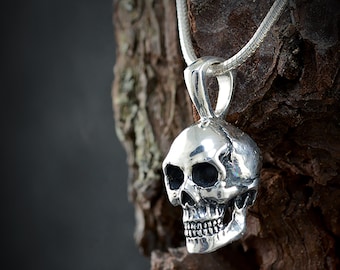 14k Yellow Gold Skull Pendant New 14k Yellow Gold Skull Pendant