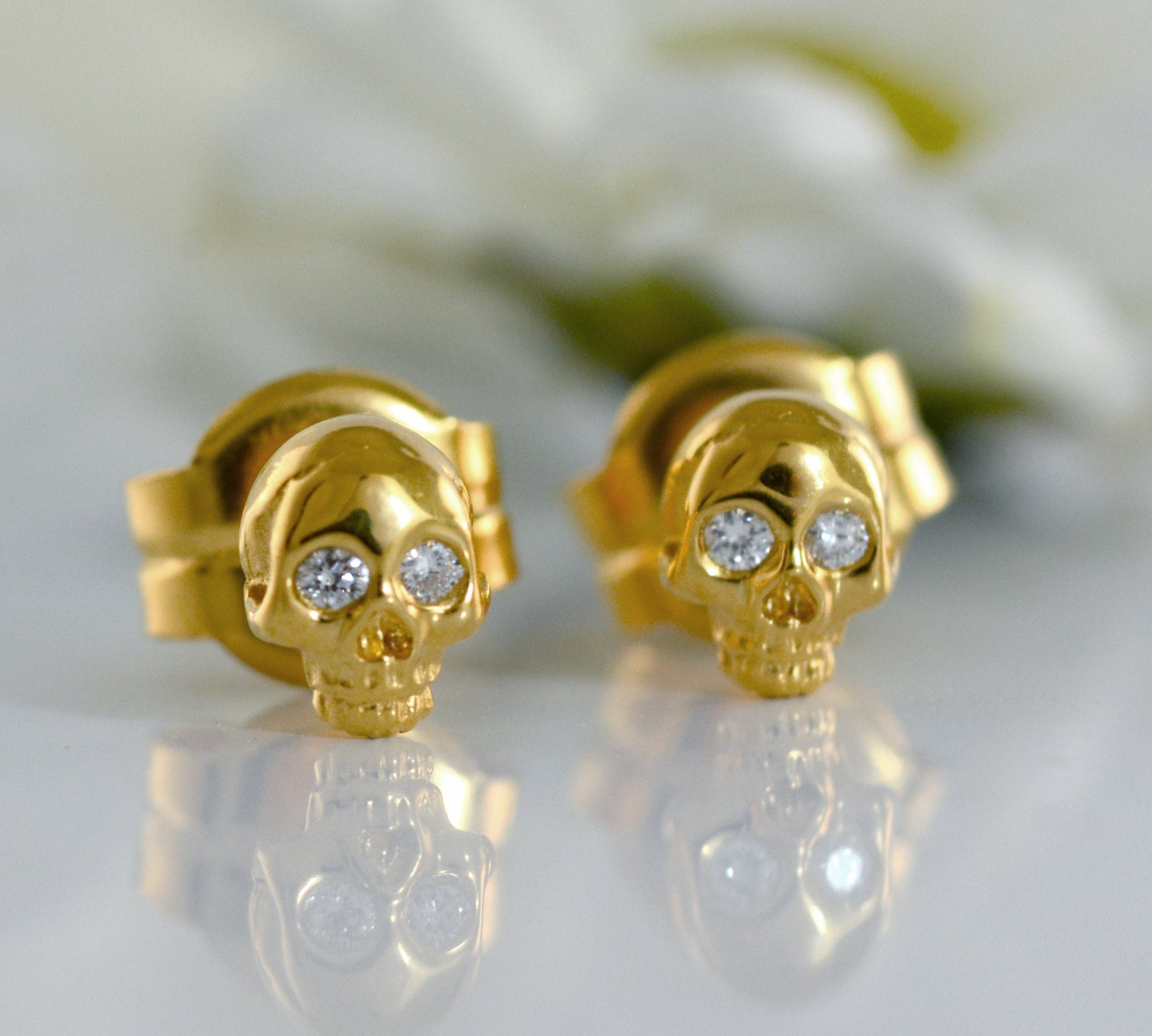 Orecchini A Borchia Con Perle Naturali Mare Del Sud - 13-14 Mm - Foto 2