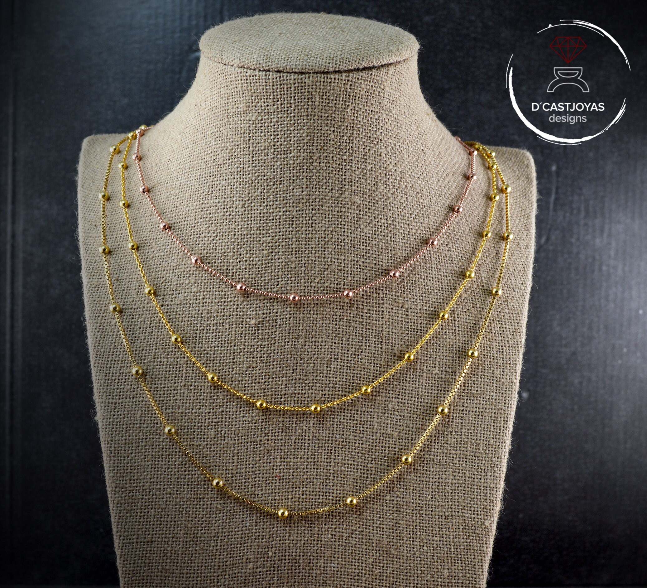 rose ball chain design