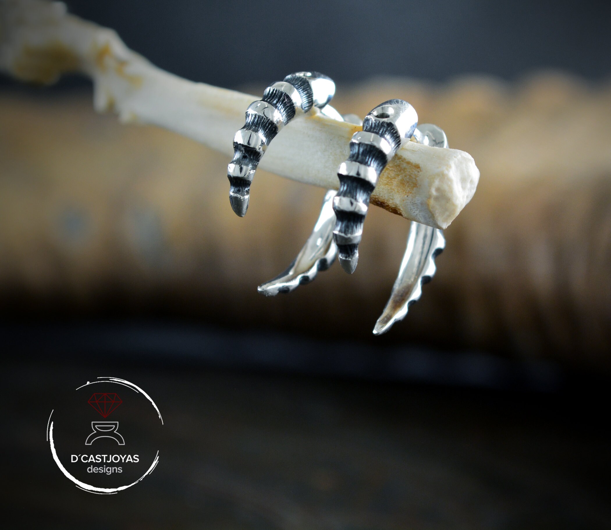 Orecchini a cerchio con drago, in argento Sterling 925, regalo