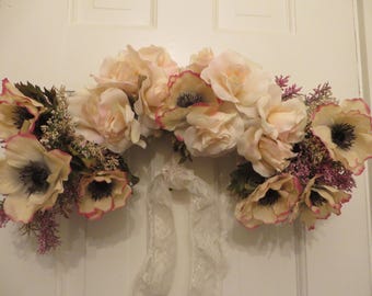 VICTORIAN FLOWER SWAG