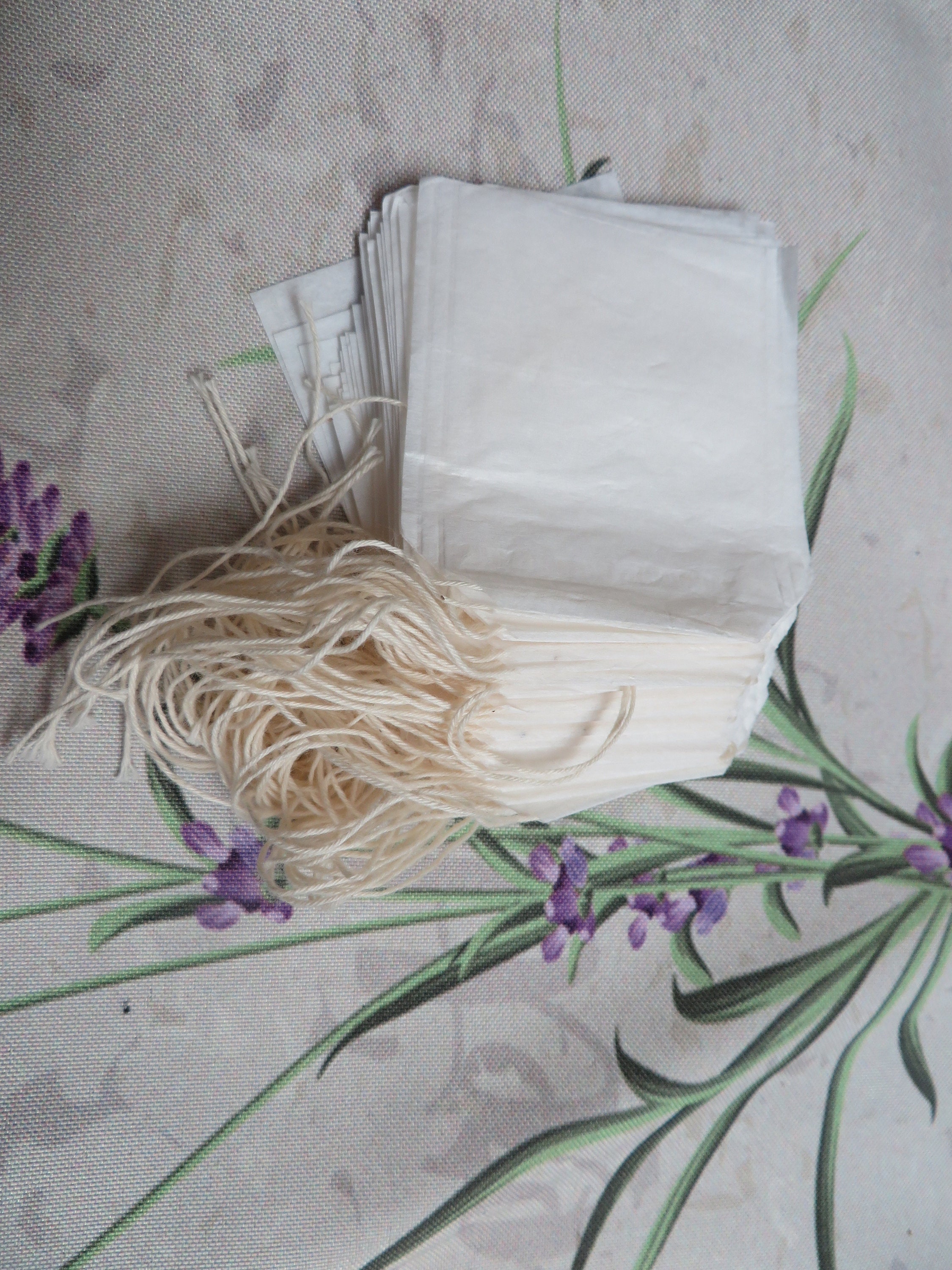 SMALL TEA BAGS With String Closure Make Your Own Tea Craft Tea Etsy Ireland