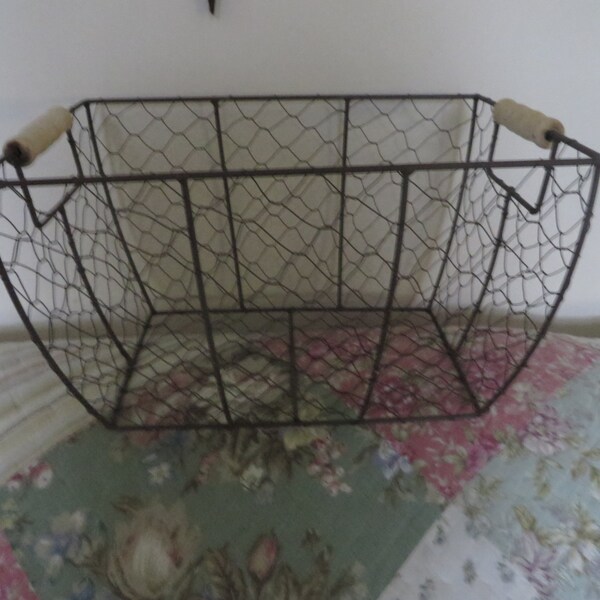 Chicken Wire Basket Etsy