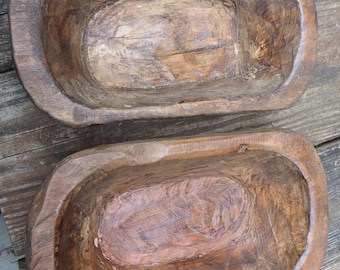 CARVED WOODEN Oval Bowl          Decorative  Primitive Wood Bowl      Sale!!!!!