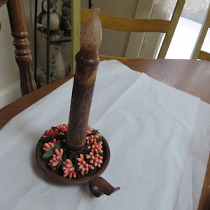 RUSTY TAPER PAN                         Pip Berry Candle Ring             l.e.d.timer candle