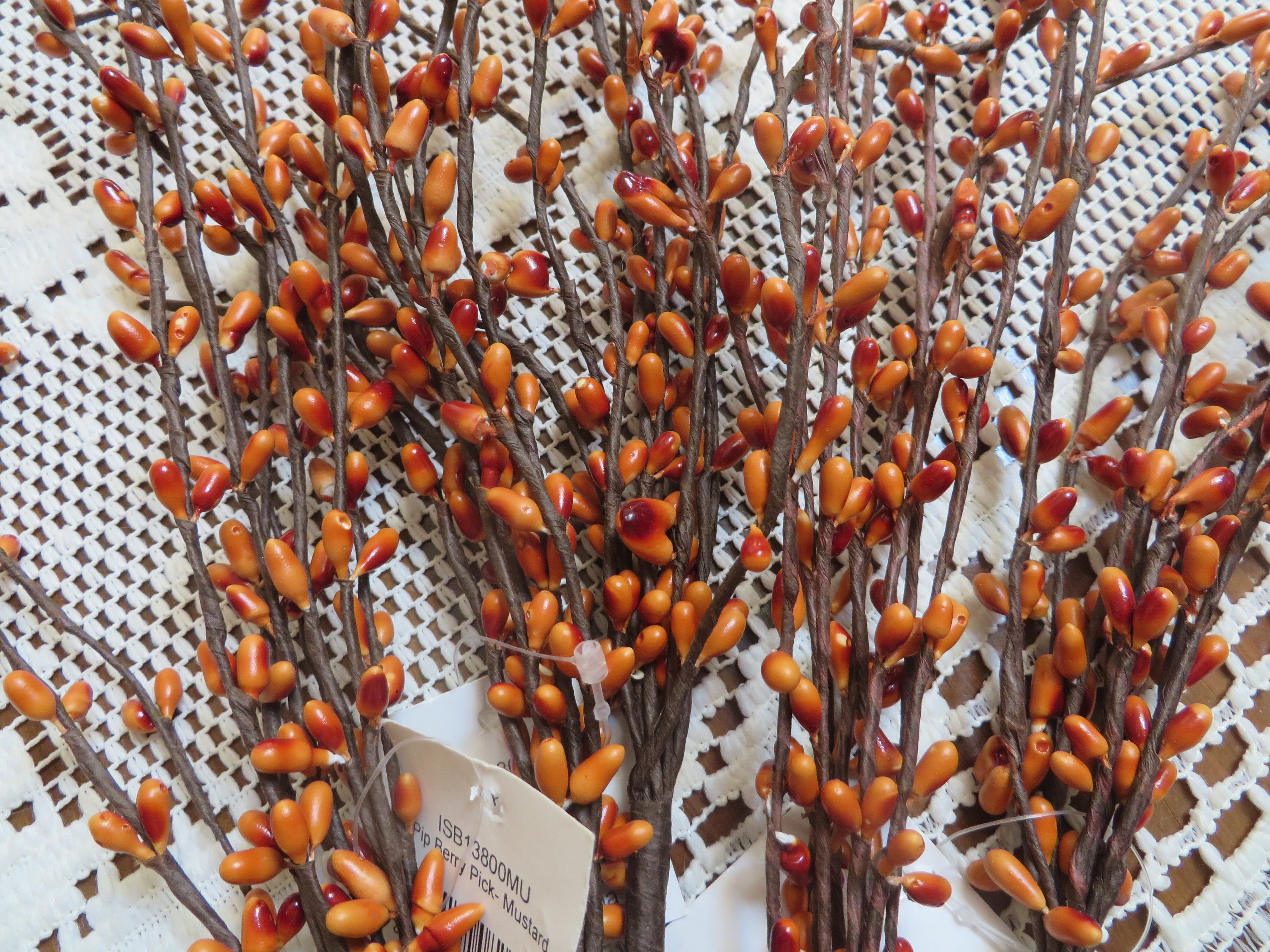 ORANGE PIP BERRIES Medium Burnt Orange Fall Pip Etsy