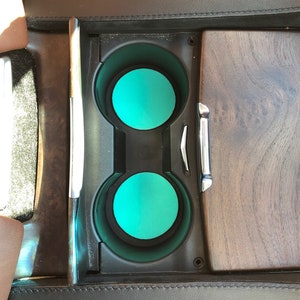 Sea Foam Green Car Drink Coasters Set Neoprene Car Accessories