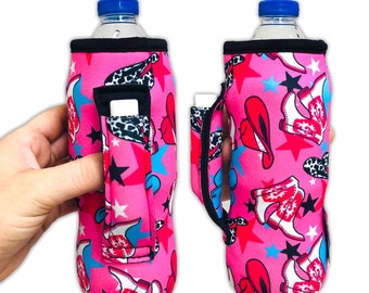 the lit handlers Nashville Cowgirl 16-24oz Soda & Water Bottle / Tallboy Can Handler™