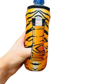 the lit handlers Tiger Stripes 16-24oz Water Bottle Handler™