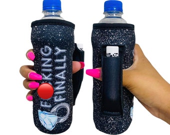 the lit handlers F***ING Finally 16-24oz Water Bottle Handler™