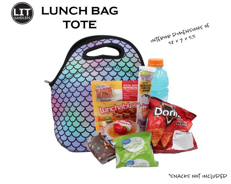 Purple Serape Lunch Bag Tote