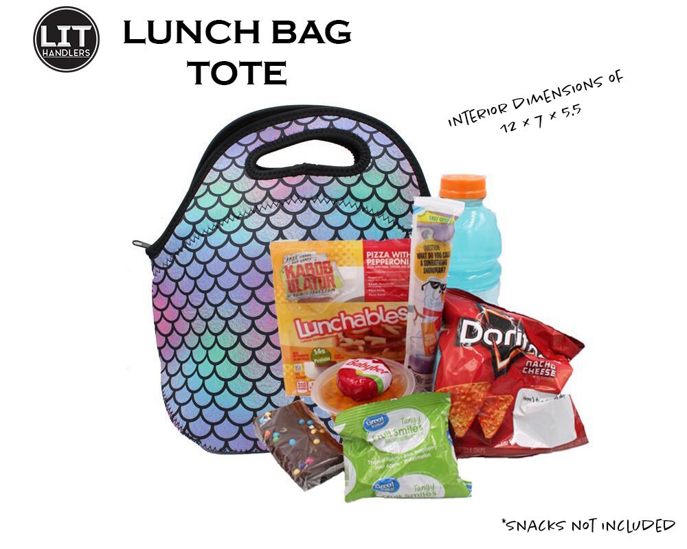 Sunflowers & Checkers Lunch Bag Tote Etsy