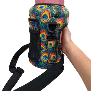 Peacock Feathers 1/2 Gallon Jug Carrying Handler™