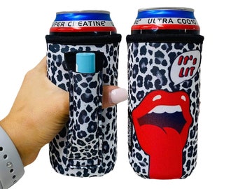 the lit handlers It’s Lit 16oz Energy Drink Can Handler™ Patent Pending