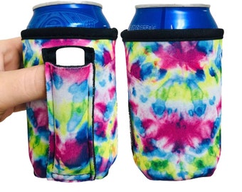 the lit handlers Purple Tie Dye 12oz Can Handler™