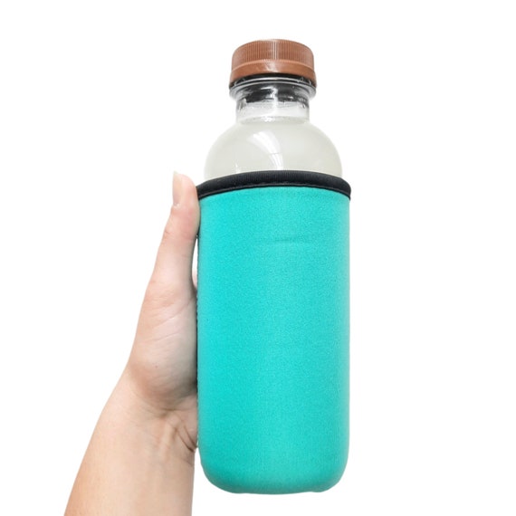 Solid Color Water Bottle Handler With Pocket Cooler Insulator Fits Bottles  Tallboys Pocket Handle W/chapstick Holder Patent Pending 