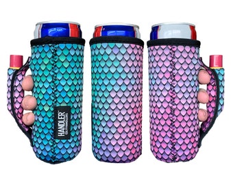 the lit handlers Purple Mermaid 12oz Slim Can Handler™