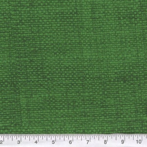 Hunter Green Tonal Cotton Quilt Fabric By The Half Yard Burlap (G01)