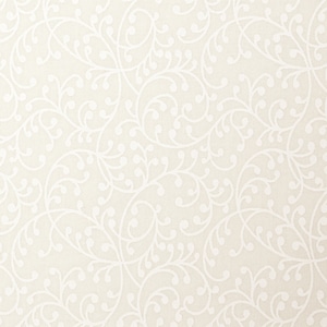 White on Natural Beige Cream Ivory Neutral Tone on Tone Tonal Spiral Swirl 100% Cotton Tonal Quilt Fabric By The Half Yard - Freeway (N01)