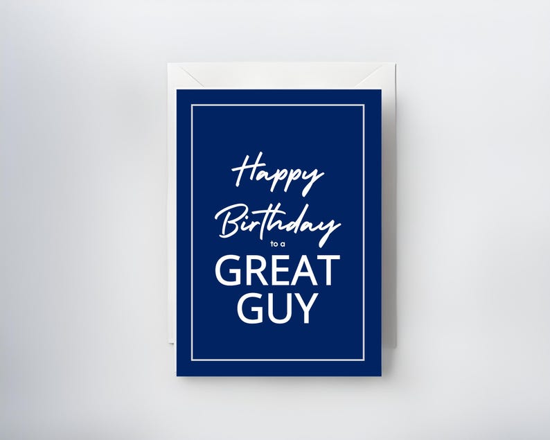 Carte d'anniversaire pour ami en téléchargement numérique image 2