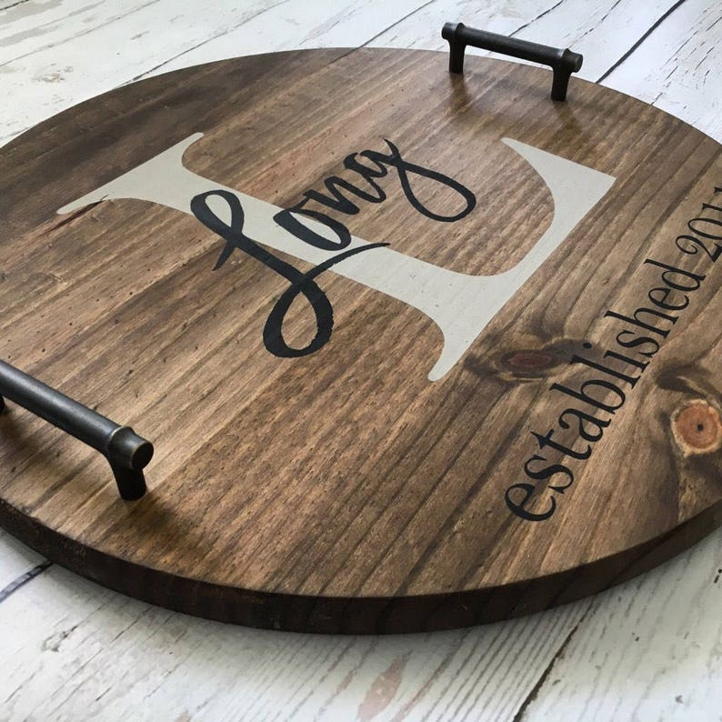 Personalized Serving Tray Realtor Closing Gift Housewarming Etsy