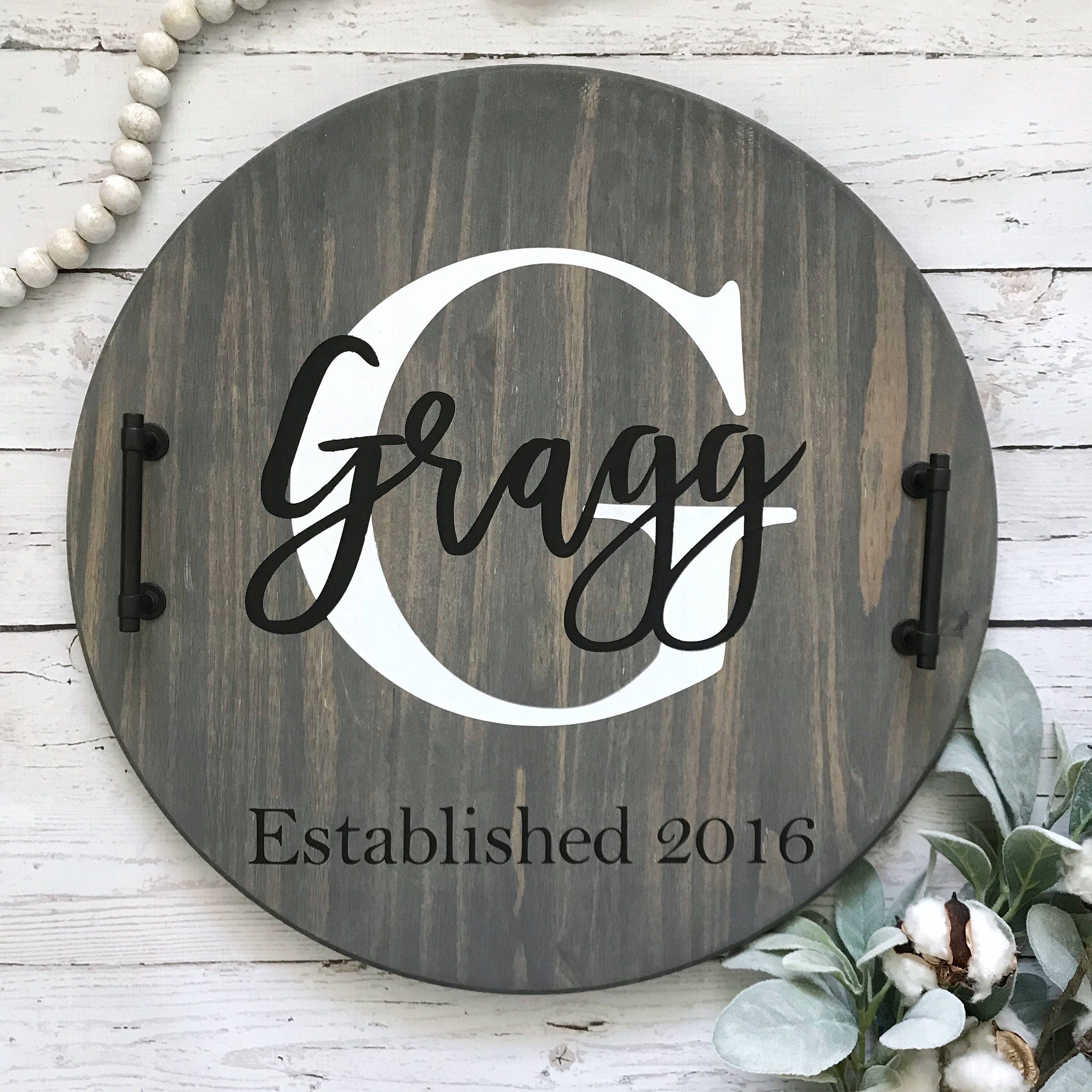 Personalized Serving Tray Wood Serving Tray Serving Tray Etsy