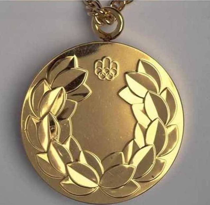 1976 Montreal Olympic Medals Set with Chain Necklace & Display Etsy